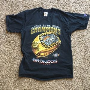 Super Bowl XXXII Broncos Tee - Sz L
